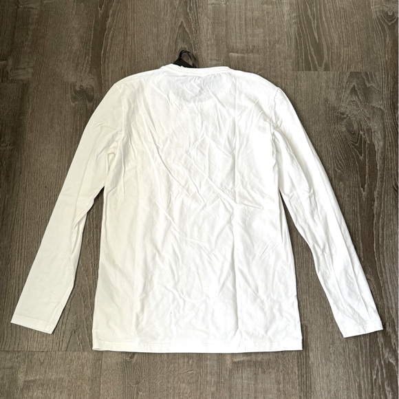 BALMAIN***White Long-Sleeve T-Shirt**Med. $488 - Picture 3 of 3